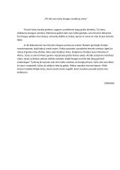 Tik toli nuo namų žmogus suvokia jų vertę (pastraipa)