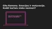 Emocijos ir motyvacija 11 puslapis