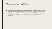 Transporto politikos esmė 7 puslapis