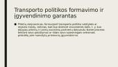 Transporto politikos esmė 8 puslapis