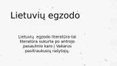 Lietuvių egzodo literatūra (skaidrės) 3 puslapis