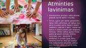Atminties lavinimas ir ugdymas ikimokykliniame amžiuje 5 puslapis