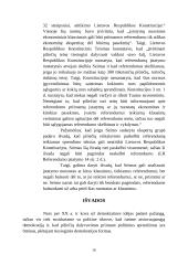 Referendumo reikšmė ir jo teisinis reglamentavimas Lietuvoje (KT) 15 puslapis