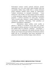 Referendumo reikšmė ir jo teisinis reglamentavimas Lietuvoje (KT) 6 puslapis