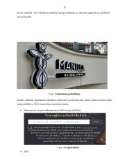 Prekės ženklo „Manilla“ rinkodaros priemonių tobulinimo planas 14 puslapis