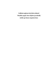 Kalbinio ugdymo kūrybinė užduotis Pokalbio pagal vieno objekto paveikslėlį  (miško gyvūnus) organizavimas