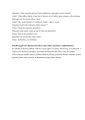 Kalbinio ugdymo kūrybinė užduotis Pokalbio pagal vieno objekto paveikslėlį  (miško gyvūnus) organizavimas 6 puslapis