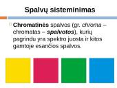Spalvų sisteminimas 3 puslapis