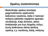 Spalvų sisteminimas 6 puslapis