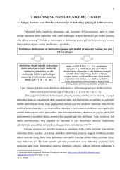 Prastovos dėl Covid-19 pagrindinės problemos 5 puslapis