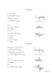 Statiškai išsprendžiamos daugiaatramės lankstinės sijos skaičiavimas 3 puslapis