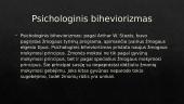 Kas yra biheviorizmas? 5 puslapis