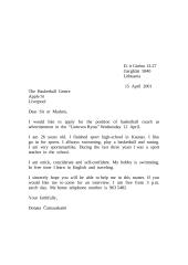 13 formal letters: applying for a job 4 puslapis