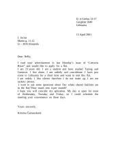 13 formal letters: applying for a job 5 puslapis