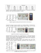 Nuolatinės srovės grandinių su nuosekliai sujungtais rezistoriais tyrimas 4 puslapis