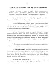 Osteosarkomos klinikiniai simptomai ir paciento slauga 8 puslapis