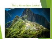 Pietų Amerika - skaidrės 5 puslapis