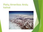 Pietų Amerika - skaidrės 6 puslapis