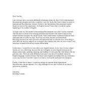 Letter to a teacher
