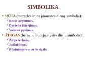 Lietuvių liaudies dainų meninės ypatybės  11 puslapis