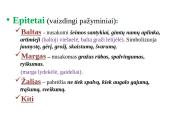 Lietuvių liaudies dainų meninės ypatybės  14 puslapis