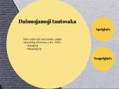 Lietuvių liaudies dainų meninės ypatybės  4 puslapis