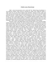Meilės tema literatūroje - kalbėjimas