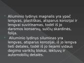 Metalas aliuminis (skaidrės) 7 puslapis