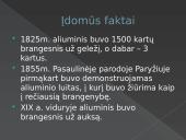 Metalas aliuminis (skaidrės) 9 puslapis