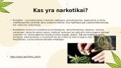 Narkotinės medžiagos - skaidrės 2 puslapis