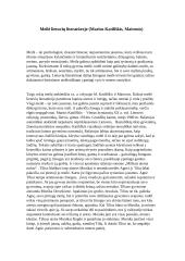 Meilė lietuvių literatūroje (Marius Katiliškis, Maironis)