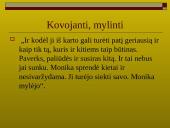 Monikos paveikslas Mariaus Katiliškio romane “Miškais ateina ruduo” 12 puslapis