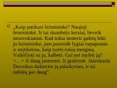 Monikos paveikslas Mariaus Katiliškio romane “Miškais ateina ruduo” 6 puslapis