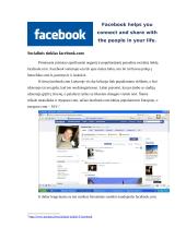 5 socialinių internetinių tinklapių analizė: facebook.com; myspace.com; one.lt; pazintys.lt ir ieskok.lt 4 puslapis