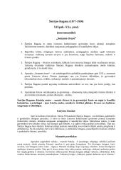 „Sename dvare“ konspektas