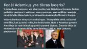 Mūsų pasirinktas lyderis: Valdas Adamkus 5 puslapis