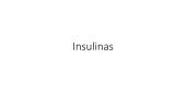 Insulinas - skaidrės