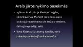 Aralo jūros nykimo pasekmės žmonijai 3 puslapis