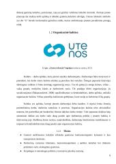 Planavimas AB „Utenos trikotažas”: naujo darbuotojo įvedimas ir motyvavimas 6 puslapis