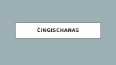 Čingischanas