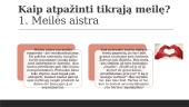Kaip atpažinti tikrąją meilę 2 puslapis