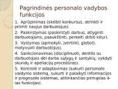 Kuo skiriasi personalo organizavimas nuo personalo valdymo? 6 puslapis