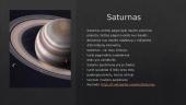 Saulės sistemos planetos - skaidrės 7 puslapis