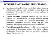Buhalterinė apskaita (skaidrės) 6 puslapis