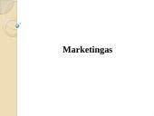 Marketingas - skaidrės