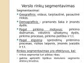 Marketingas - skaidrės 18 puslapis