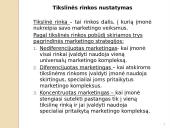 Marketingas - skaidrės 20 puslapis
