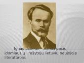 Ignas Šeinius ir jo kūryba