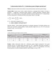 Gruntų mechanikos laboratoriniai darbai 2 puslapis