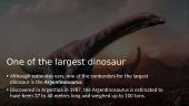 Dinosaurs - presentation 5 puslapis